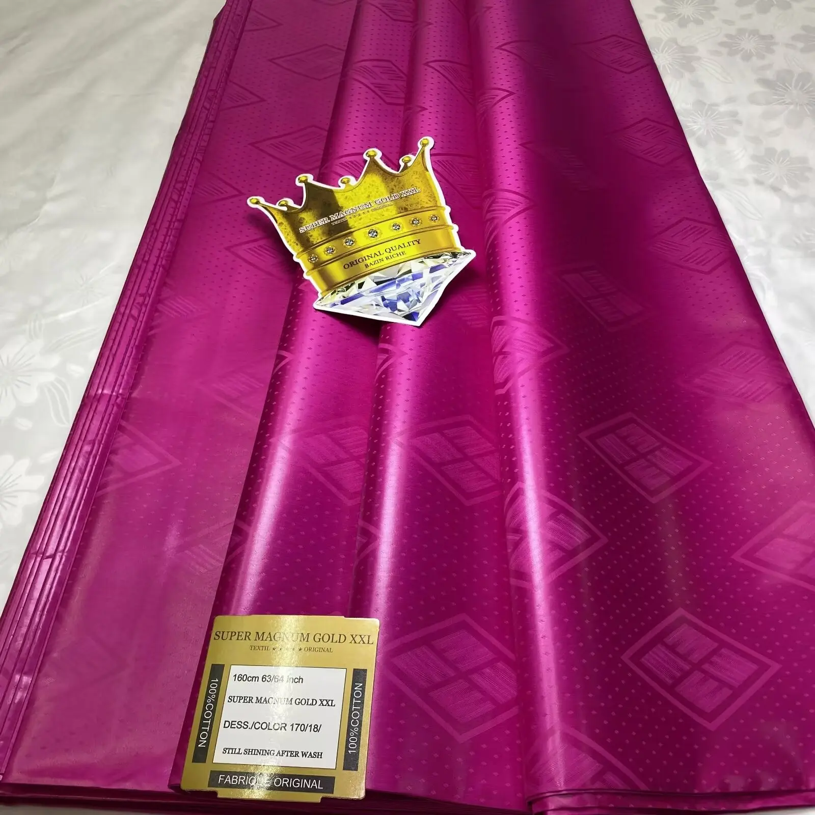 2024New design Cotton Bazin Riche Material High-grade Cotton Bazin Cloth