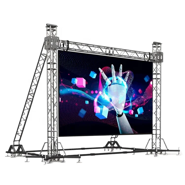 Outdoor Waterproof Led Wall p2.604 Giant LED Advertising Display Panel Rental Led Screen For Concert Stages Backdrop