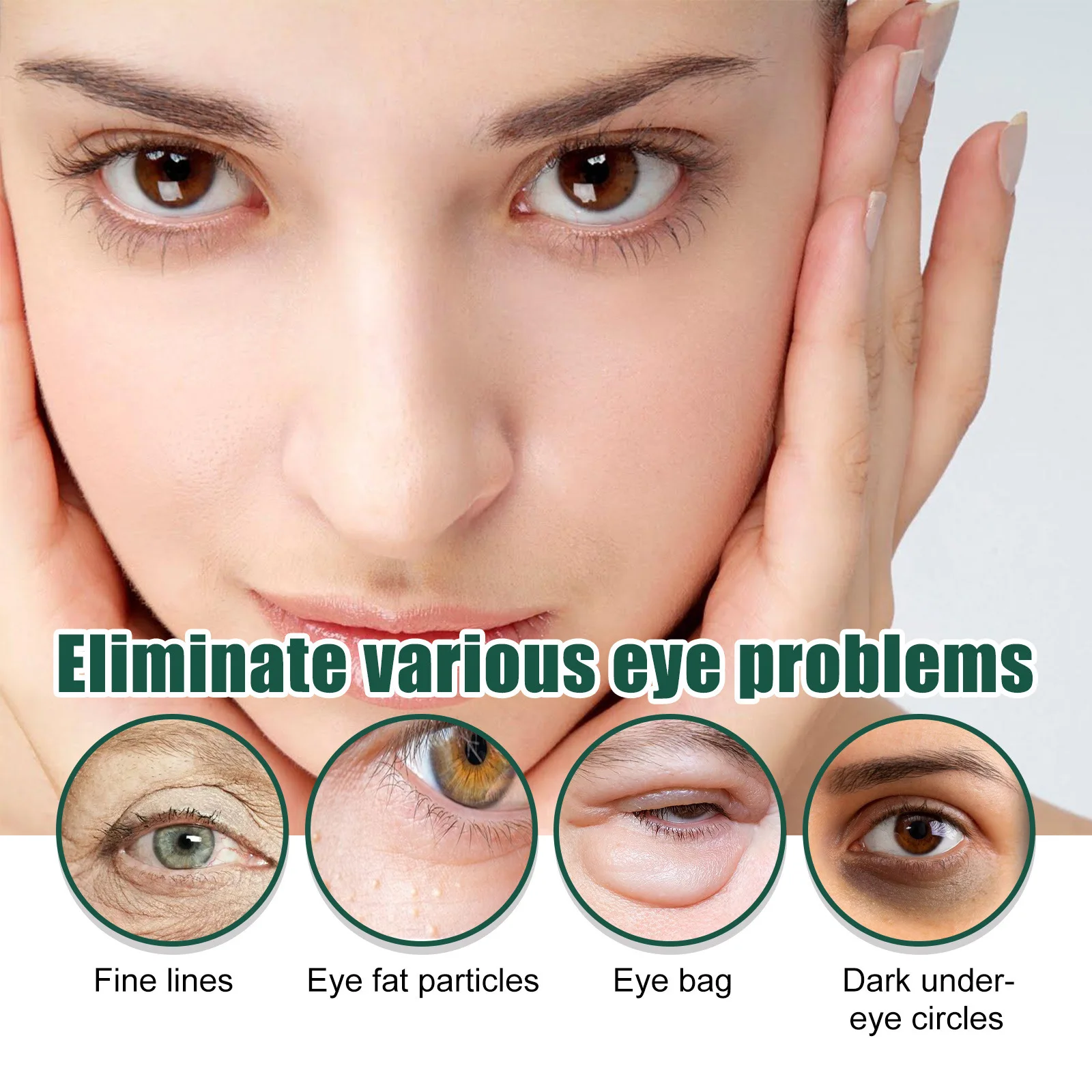 Cordyceps eye cream Fade eye bags and dark circle fine lines in the corner of the eye hydrating height moisturizing