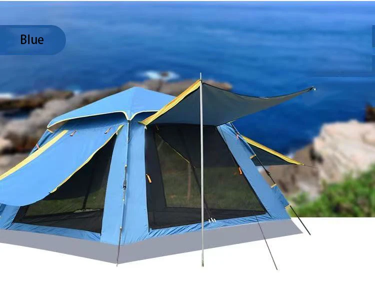 
Hard Shell Roof hydraulic spring beach tent 3-4 person family lightweight outdoor camping tent auto hiking tent 