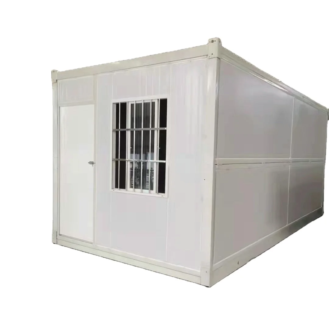 40ft Prefab Mobile Container House Flat Pack Container Apartment Building Folding House 2bedrooms Modern Sandwich Panel Door WH
