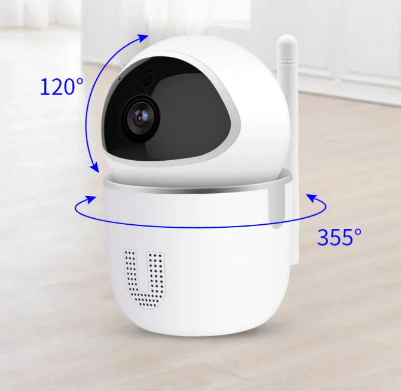Battery Operated Long Distance Wireless Security Camera With Safety SD Card Recording CCTV IP Camera Wireless