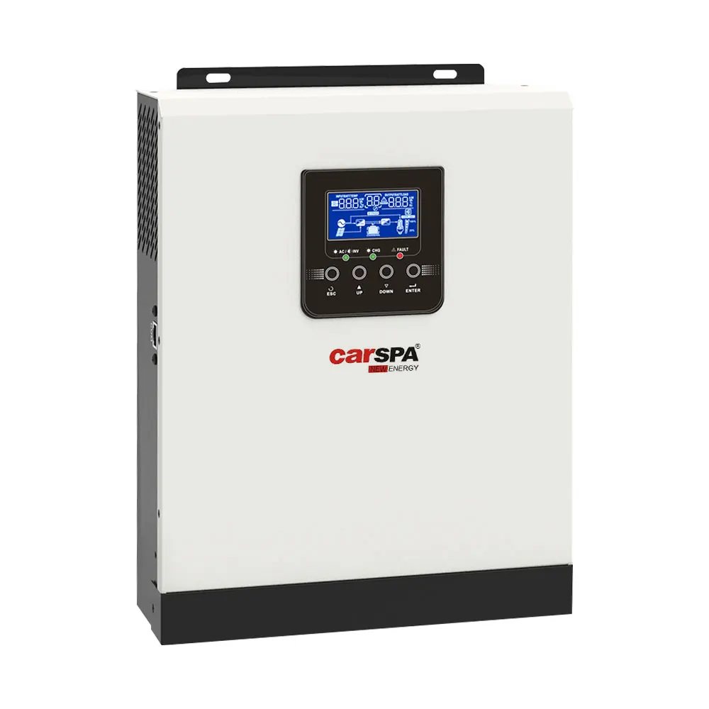 2022 CARSPA Off Grid Hybrid Inverter 3kw Pure Sine Wave 24v Low Frequency Dc To Ac Solar Pv Inverter