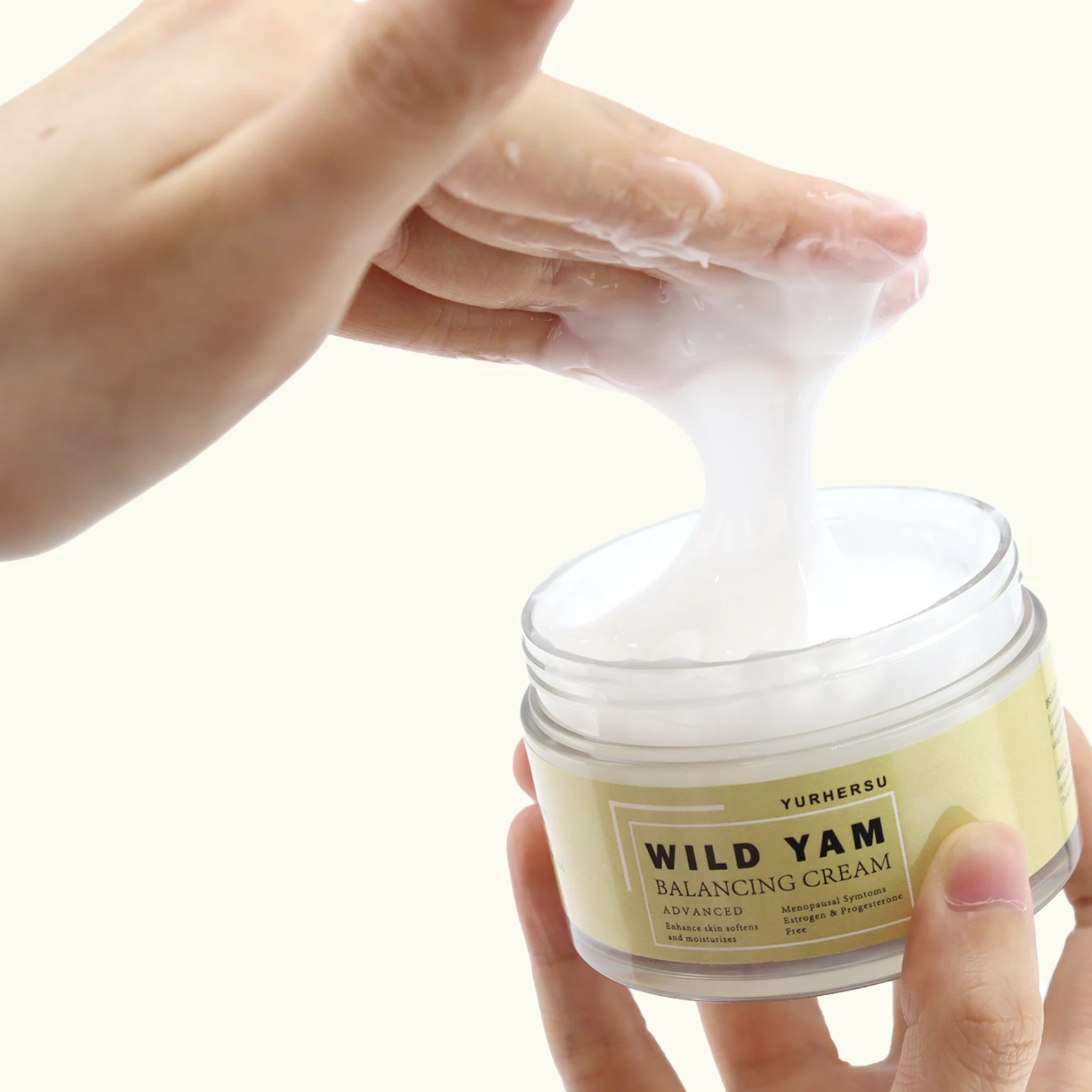 YURHERSU Wholesale Organic Skin Care Body Cream For Women Hormone Balances Wild Yam Cream