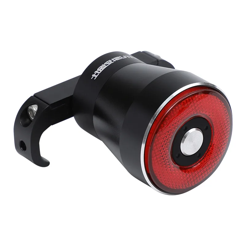 Hot sale Smart Bike Rear Light with Alarm Bicycle Brake Taillight Waterproof USB Rechargeable Remote Control Bike Tail Light