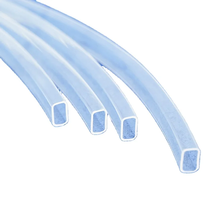 China Supplier Wholesale Fep Square Plastic Tube Clear Plastic Square Tube