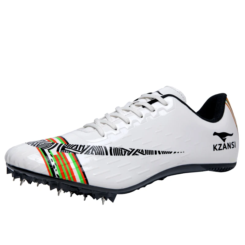 New Design non-slip Fashionable Sport Men Running Spike Shoes