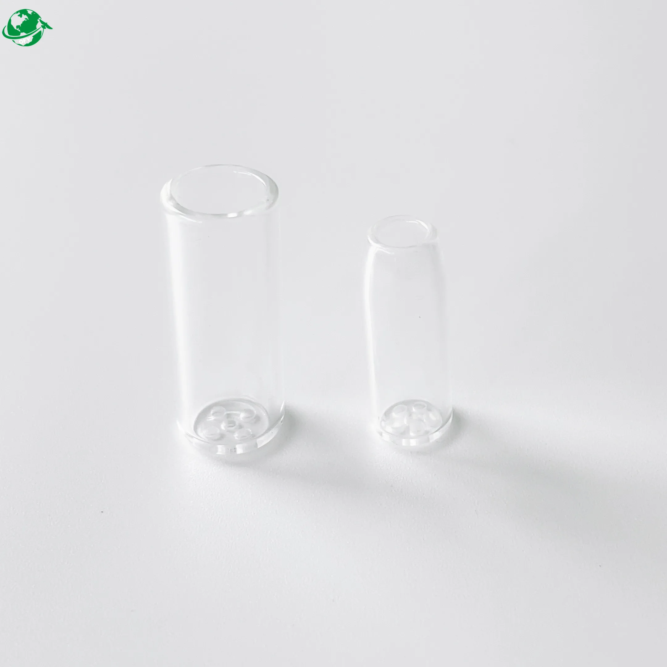 6/7/8 mm 7 holes Clear Twisted Glass Filter Tips Roach Tips for  more intense experience