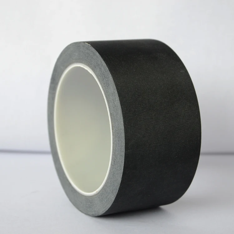 Best Selling Black Hot melt glue Matte Cotton Cloth Surface Custom Gaffer Packing Duct Tape