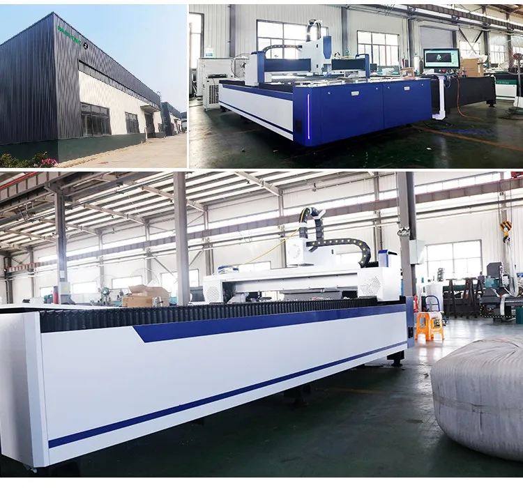 High Standard Metal cutting laser fiber Laser Sheet Metal cutting machine 3KW 6KW 12KW Fiber Metal Laser Cutting Machine