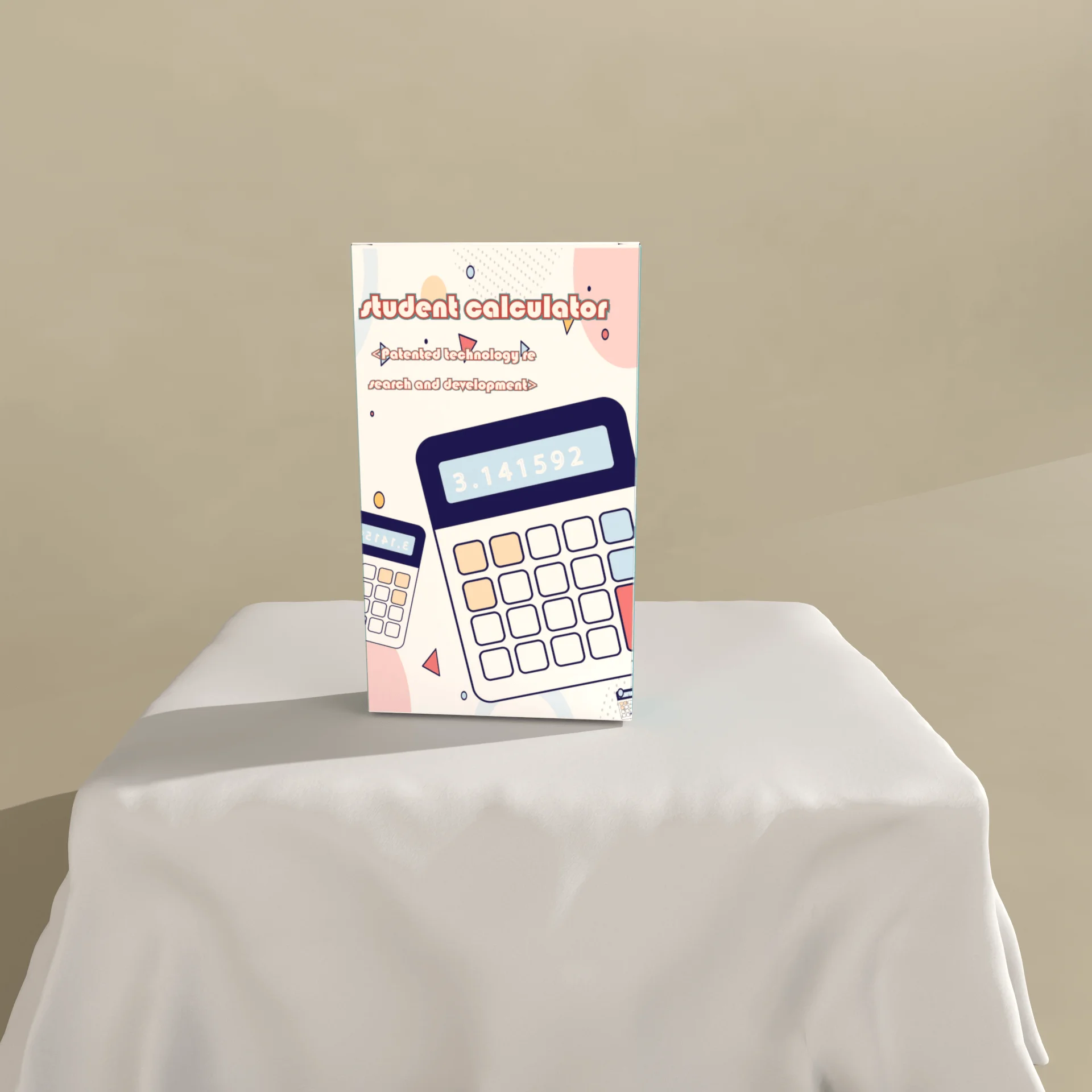 Wholesale Consumer Electronic Products Paper Packaging Custom Calculator Packaging Box