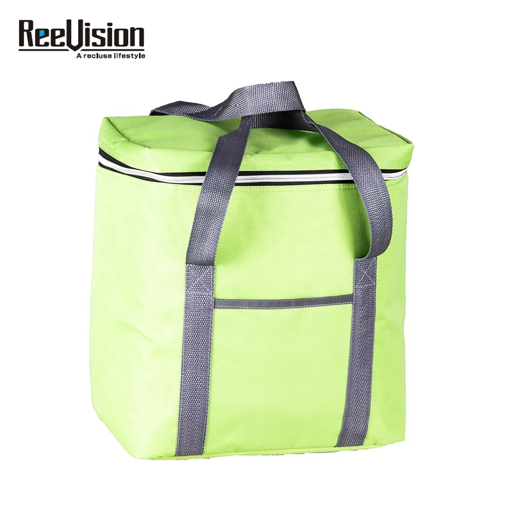 custom Large capacity Ice bag insulated thermal bag food delivery picnic camping Cooler Lunch Bag