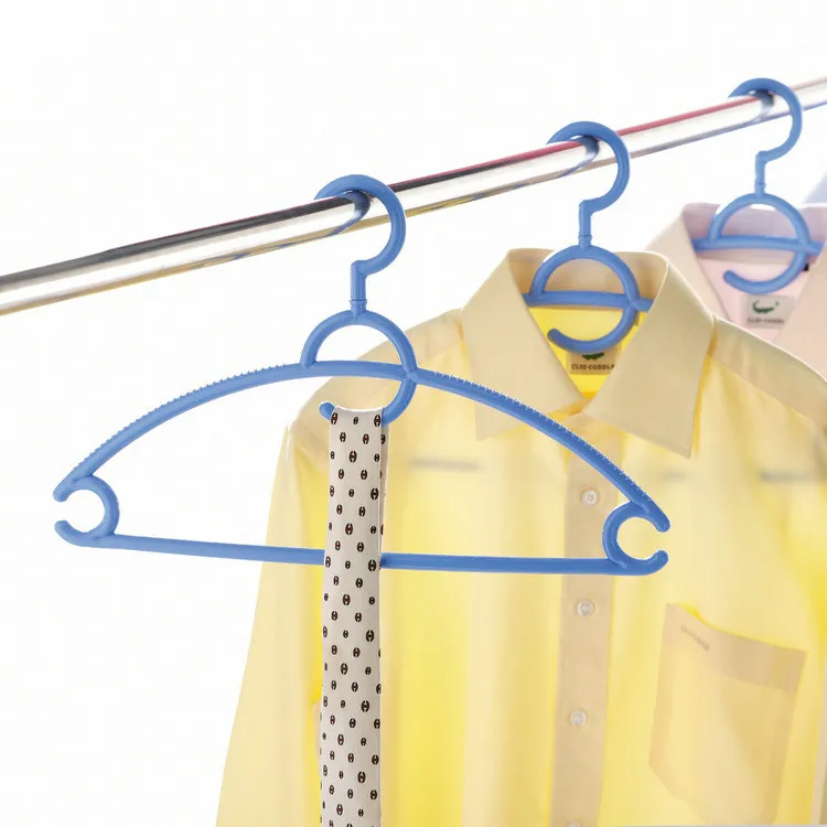Good Quality 5-piece Amazon Plastic Non-slip Shirt Hanger