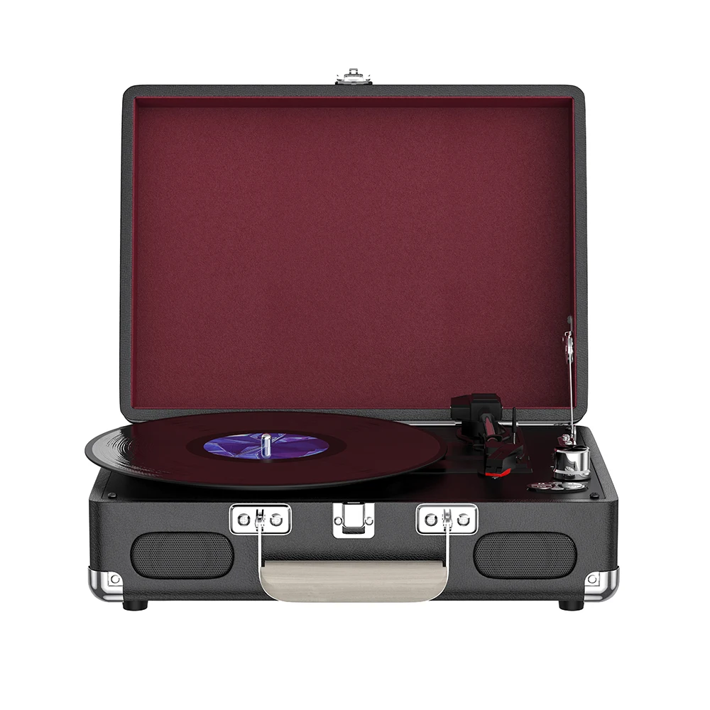 
2020 HOT SELLING High quality exquisite record player vinyl turntable needle player USB recording Directly and USB playing 