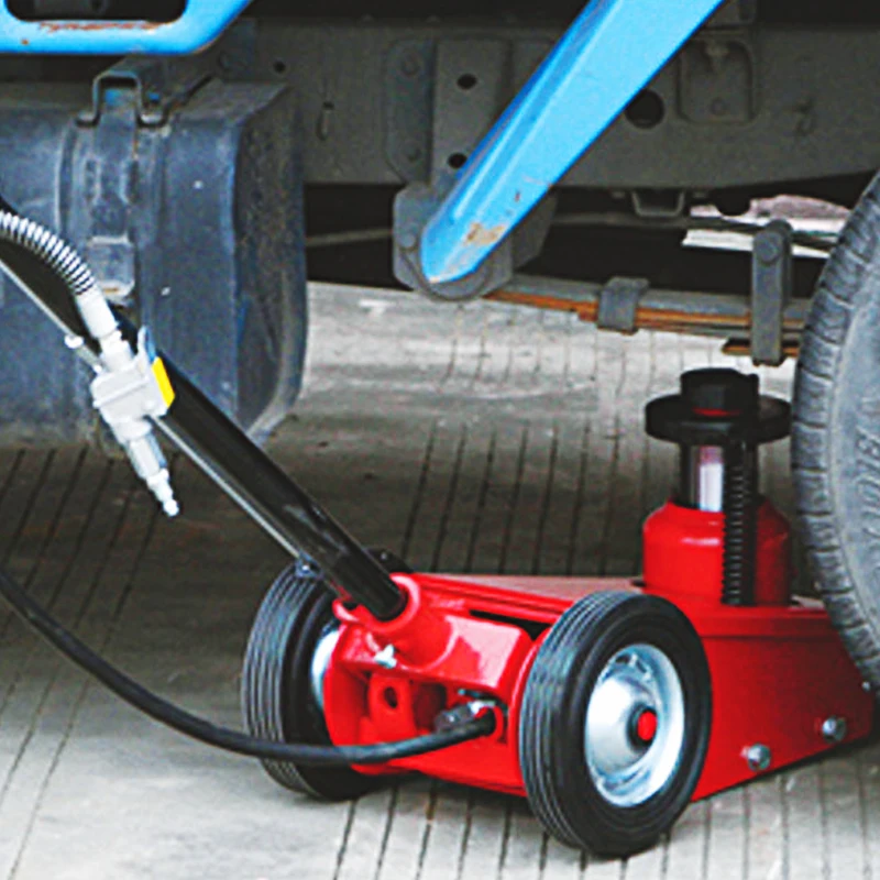 CE certification China Manufacturer Truck Repair 22T Air Floor Jack/35T Pneumatic Truck Jack
