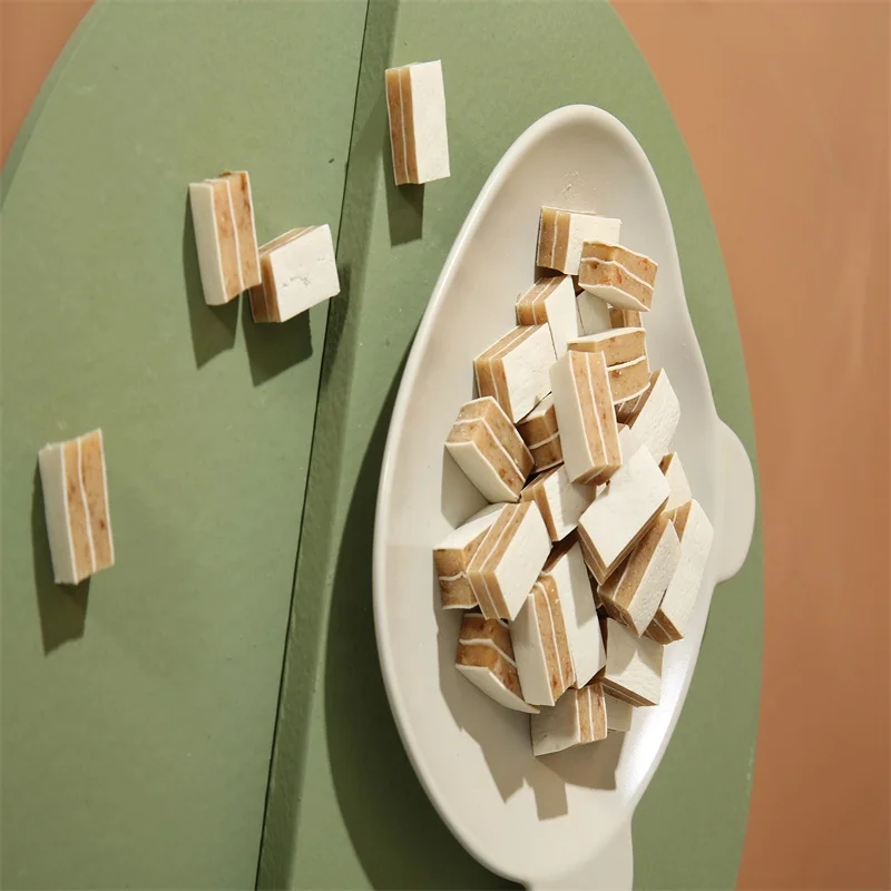 Wholesale Natural Dog Chew Food Salmon Sandwich Pet Soft Snacks Training Treats