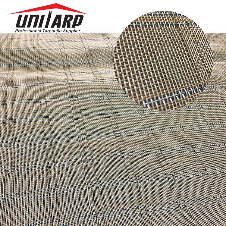 Weldable 0.9m Width Anti-Theft Tarpaulin Tautliner Defense Mesh Security Fence Truck Tarpaulin