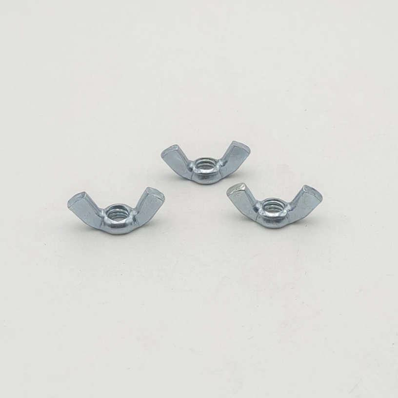 Factory supply high strength Carbon steel hand screw ingot nut wing nut