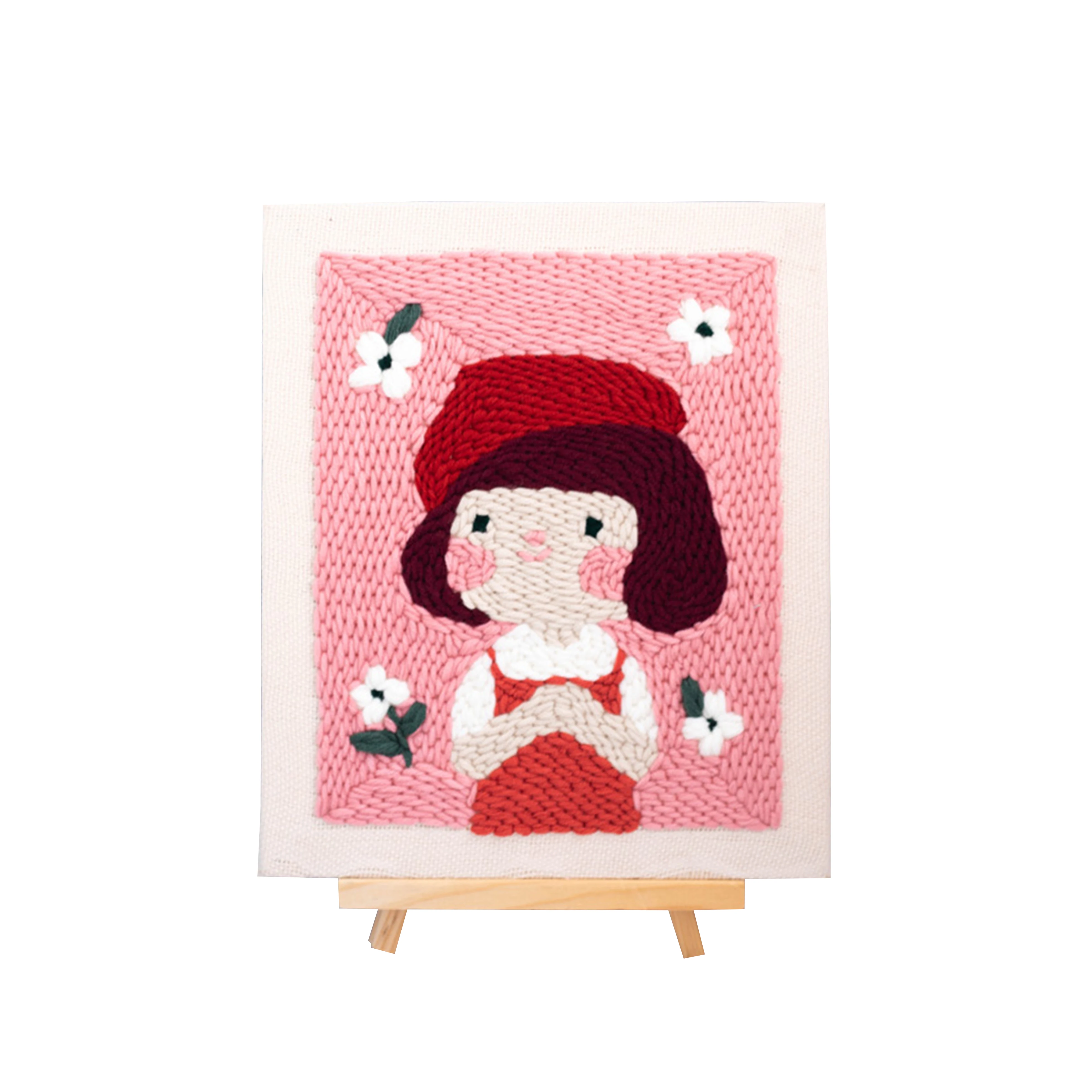 Wholesale Rug Hook Sets Lovely Parrot Animal Framed Professional Punch Needle Kit