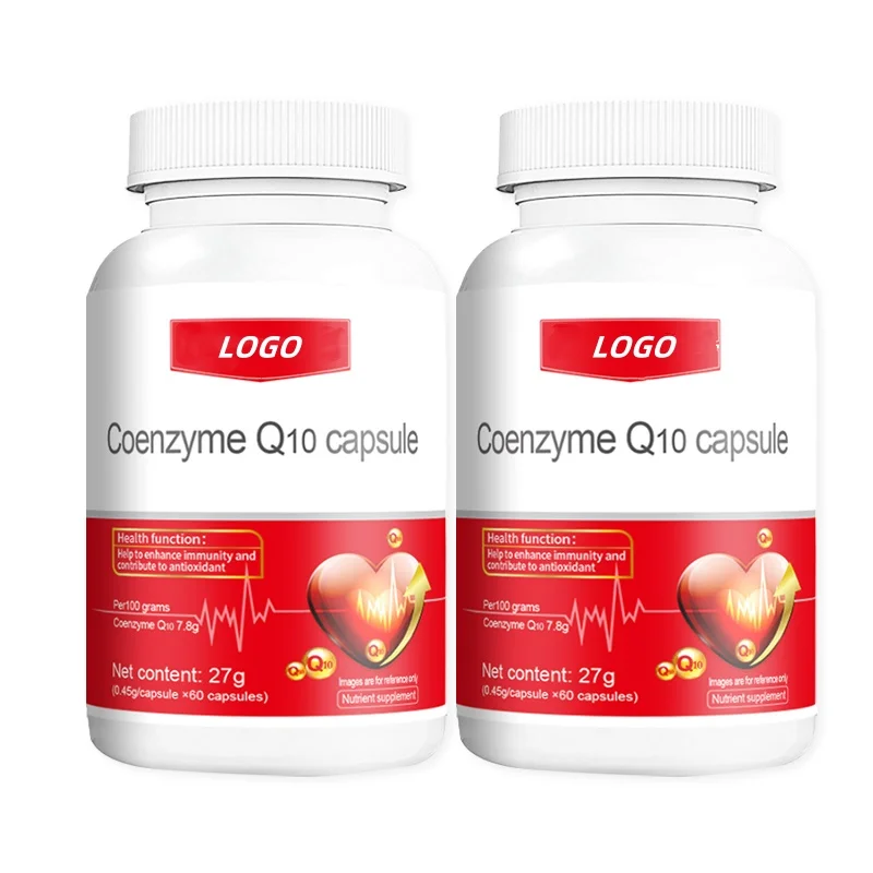 OEM частная марка 300 мг 400 500 coq10 софтгель Коэнзим q10 капсулы для здорового сердца