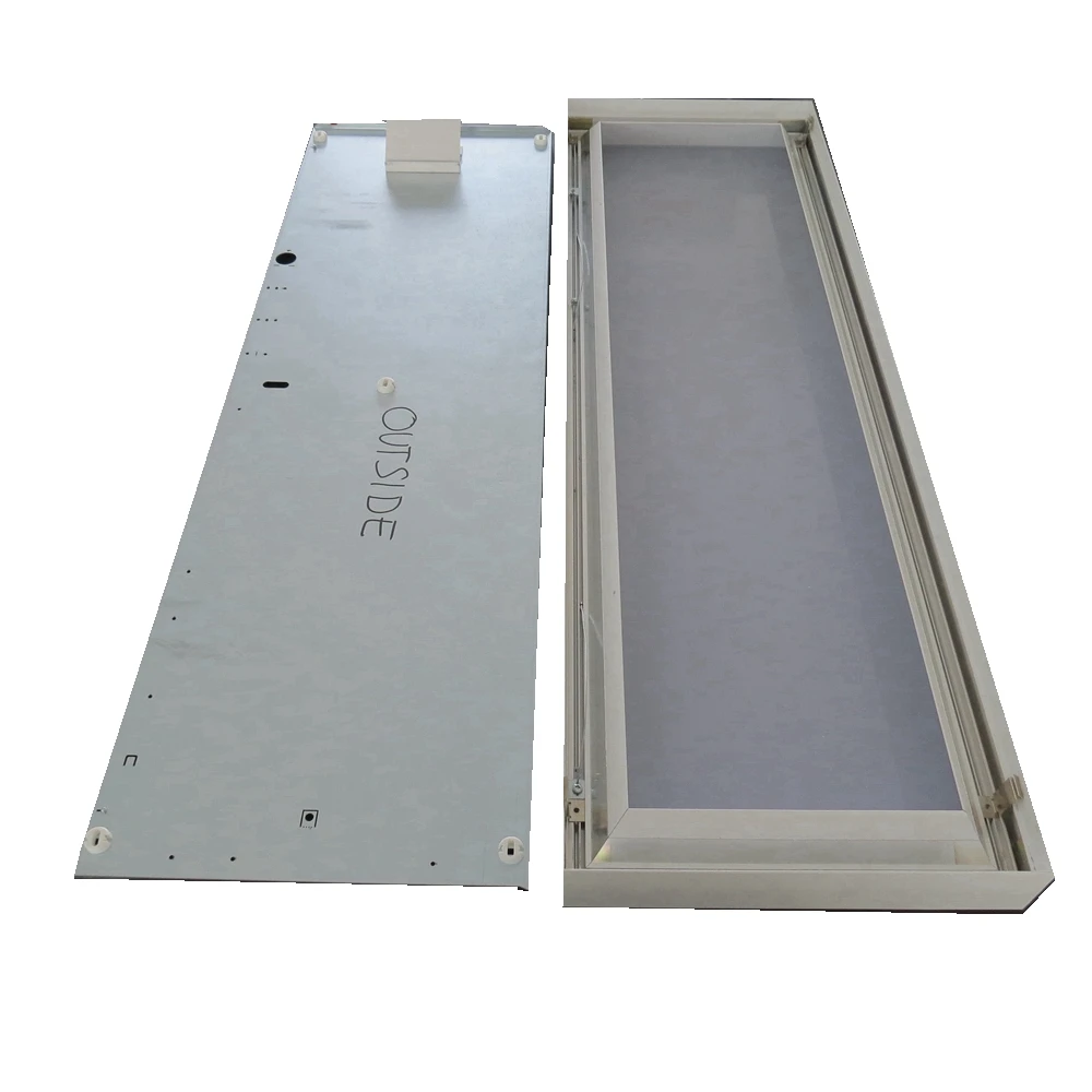 Factory Customized LED Panel Surface Mounting Frame Aluminium Profile LED Panel Frame for Plasterboard or Concrete Ceilings