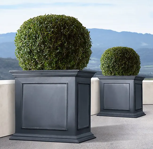 Hot selling garden fiberglass planters modern