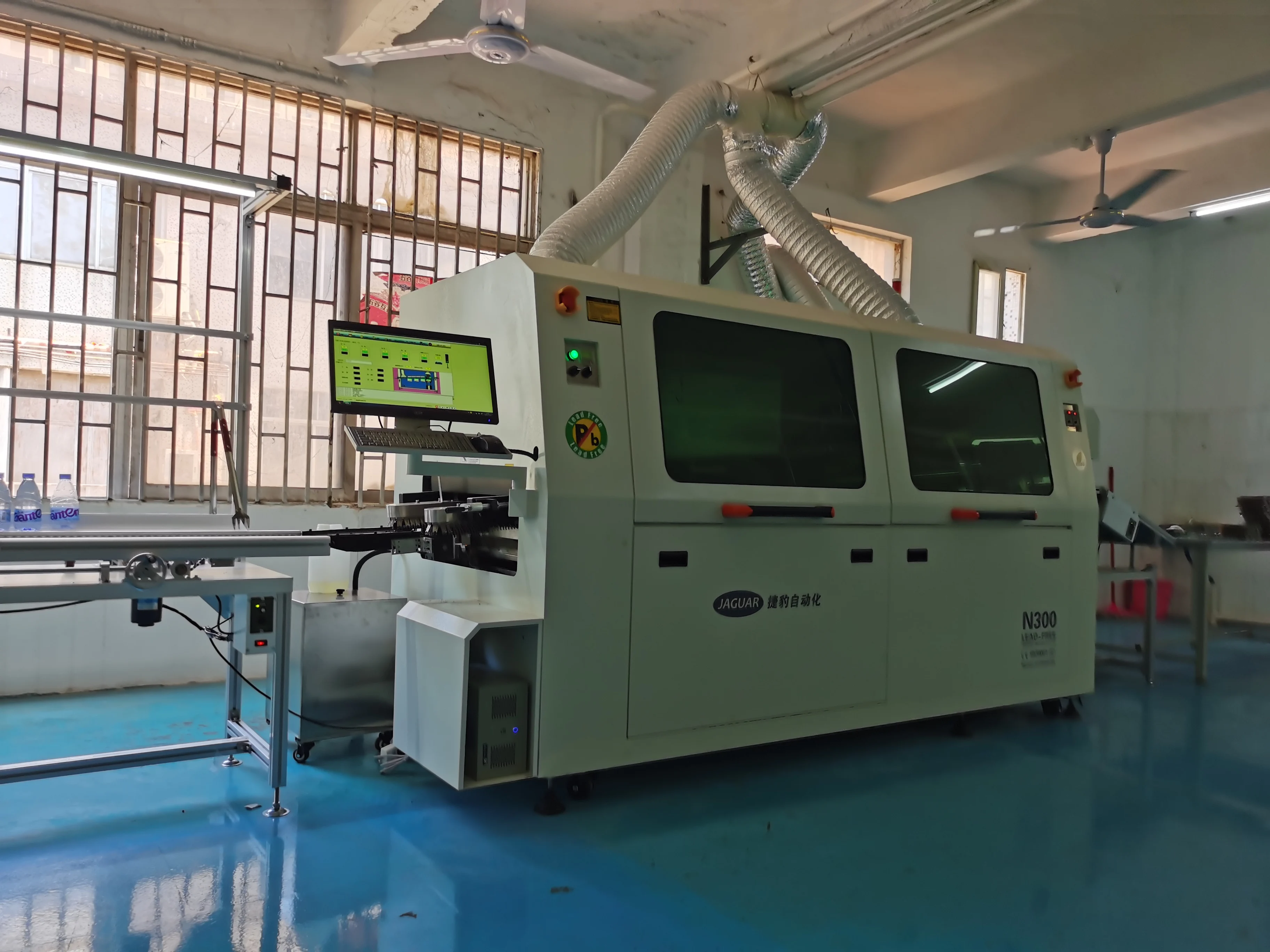 JAGUAR Top Quality Wave Solder Machine Used  for PCB SMD Soldering