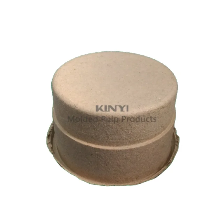 
Eco friendly brown color round shape recycled paper pulp plant peat pot 