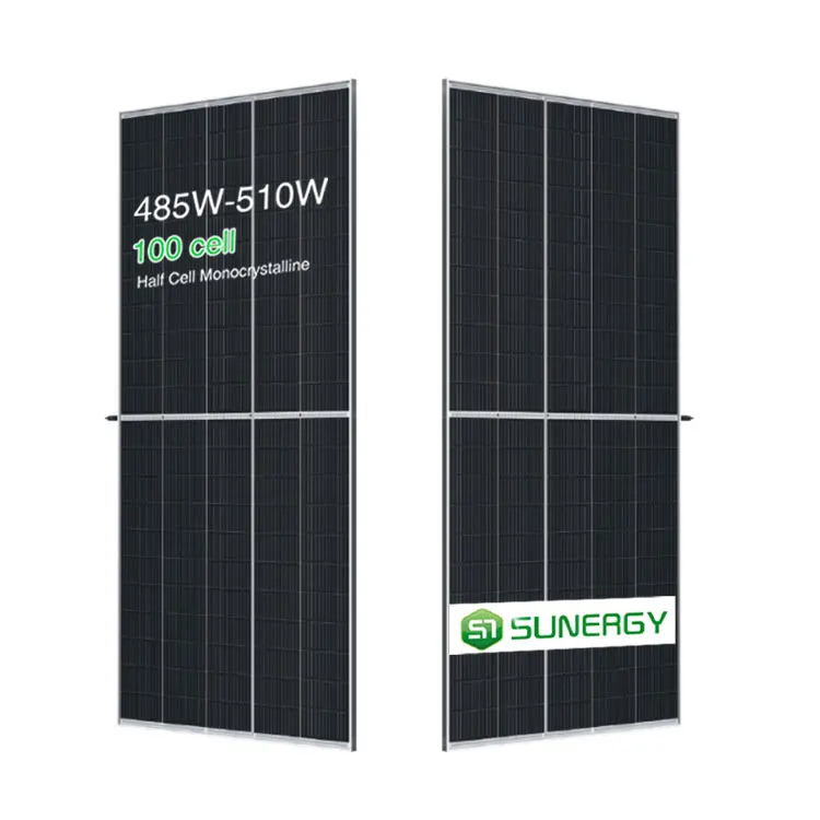 Горячая Распродажа моно 500 Вт 490 комплект полуэлементных солнечных панелей для