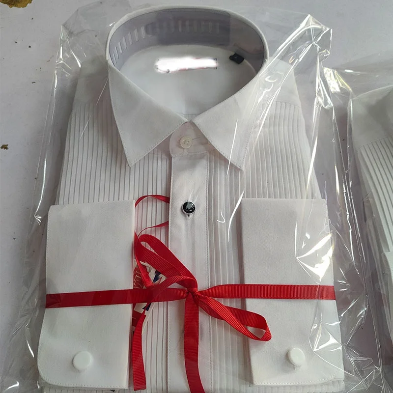 Custom processing production of formal shirts for cocktail parties and business meetings
