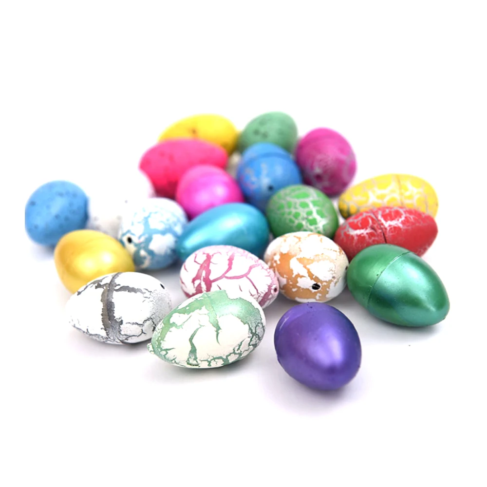 LZY012  60 Pack Dinosaur Eggs Hatching Dino Egg Grow In Water Crack For Holiday Gift