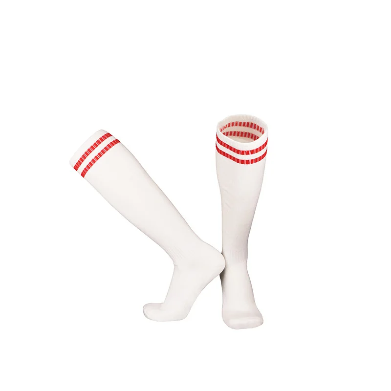 Custom Logo Meias Athletic Team American Men Kids Thick Towel Football Sport Knee High Long Grip Compression Soccer Socks