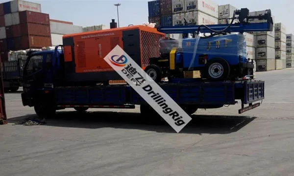 DFQ-100W 100m Pneumatic impact drill/Diamond Core Drill rig price on sale