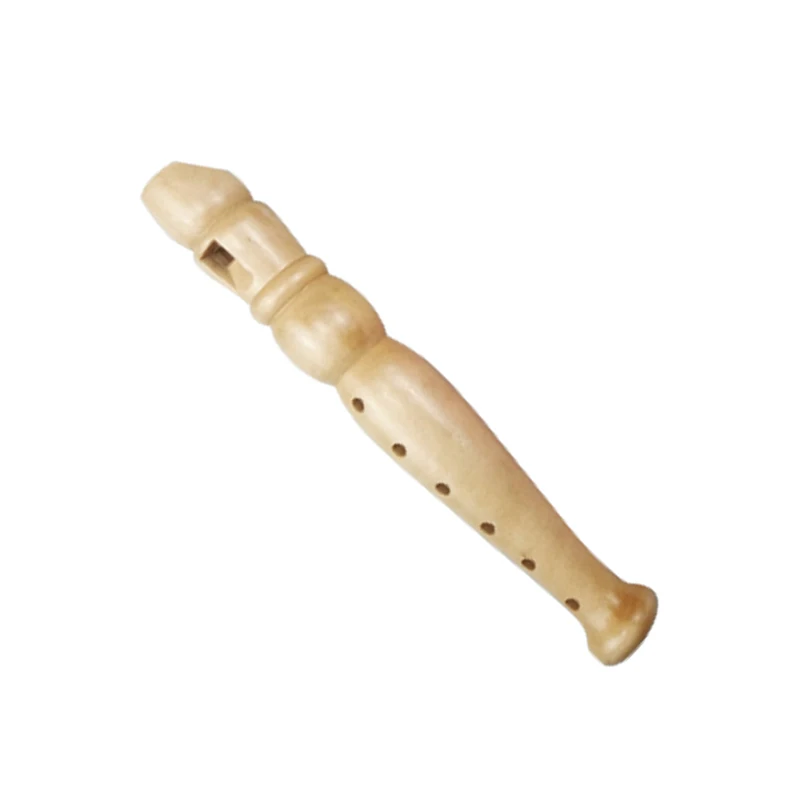 6 holes musical instrument Wooden flute