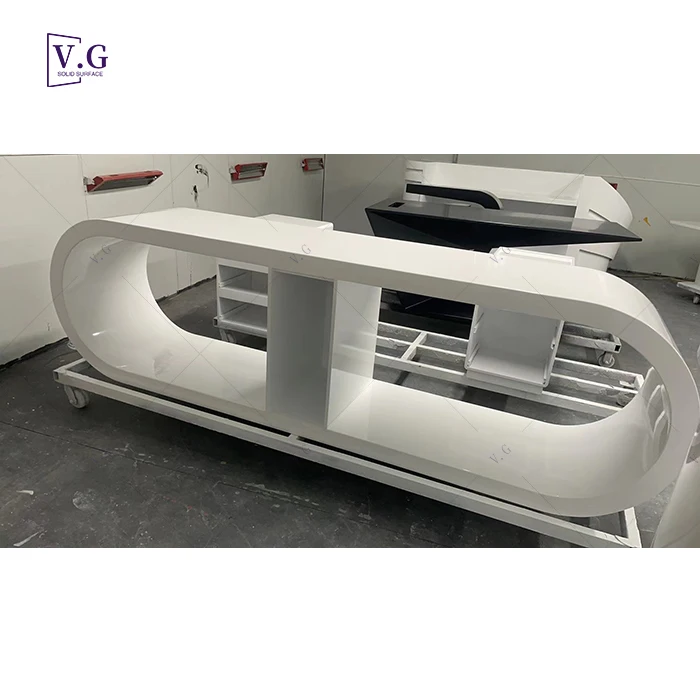 custom made office table design small curved office table working table for home office