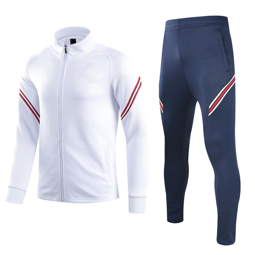 2024 High Quality Custom Soccer Jersey Football Jersey Training Uniform  Tracksuits For Men Soccer Tracksuit