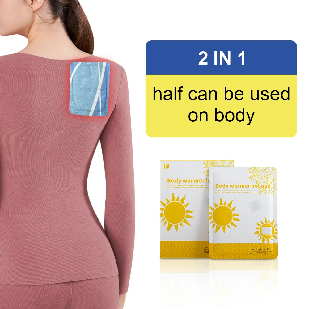 body warmer hot pad heating lasts 12 hours disposable hand warmer heat pack