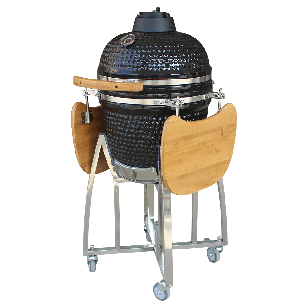 Auplex 18 inch Outdoor Rotisserie Egg Barbecue barbeque grill outdoor Charcoal Grill Smoker Kamado BBQ