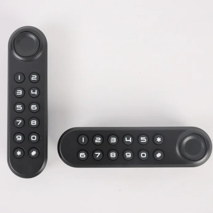 Qidots Electronic Keyless Security Drawer File Locker Lock Smart Digital Biometric Fingerprint Cabinet Lock with Tuya App