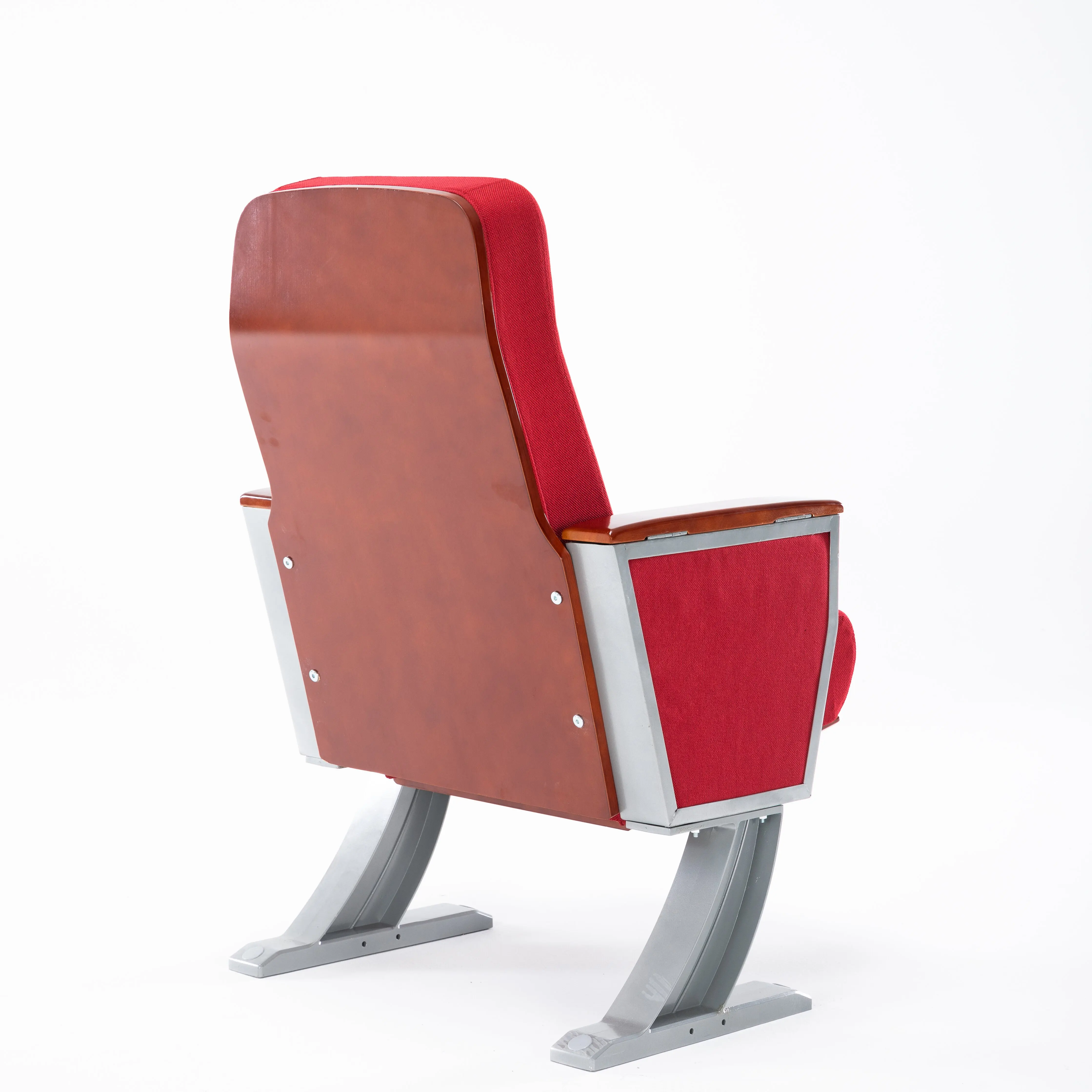 Durable Modern Home Fabric Folding Theater Auditorium Cinema Chairs for Church Hall School & Hotel Made of Metal