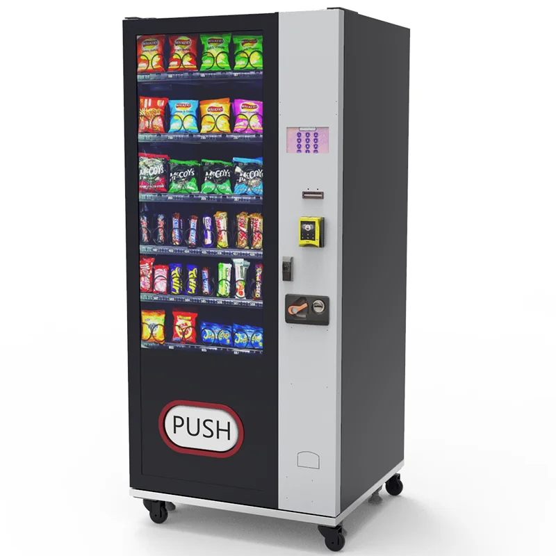 Salads,sandwiches,instant food products,cold drinks,snack vending machines