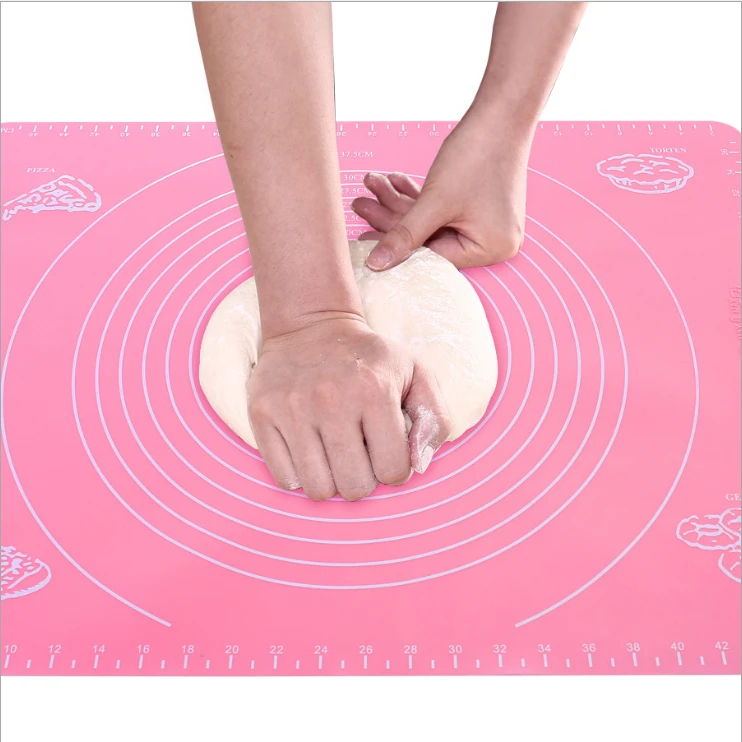 Non-stick Silicone Dough Rolling Mat Silicone Baking Mat Manufacturers Silicone Pastry Mat
