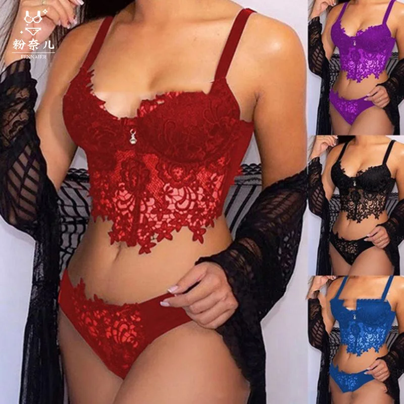 two-piece sexy japanese free sexy xxx Embroidered lace lingeries sexy costumes