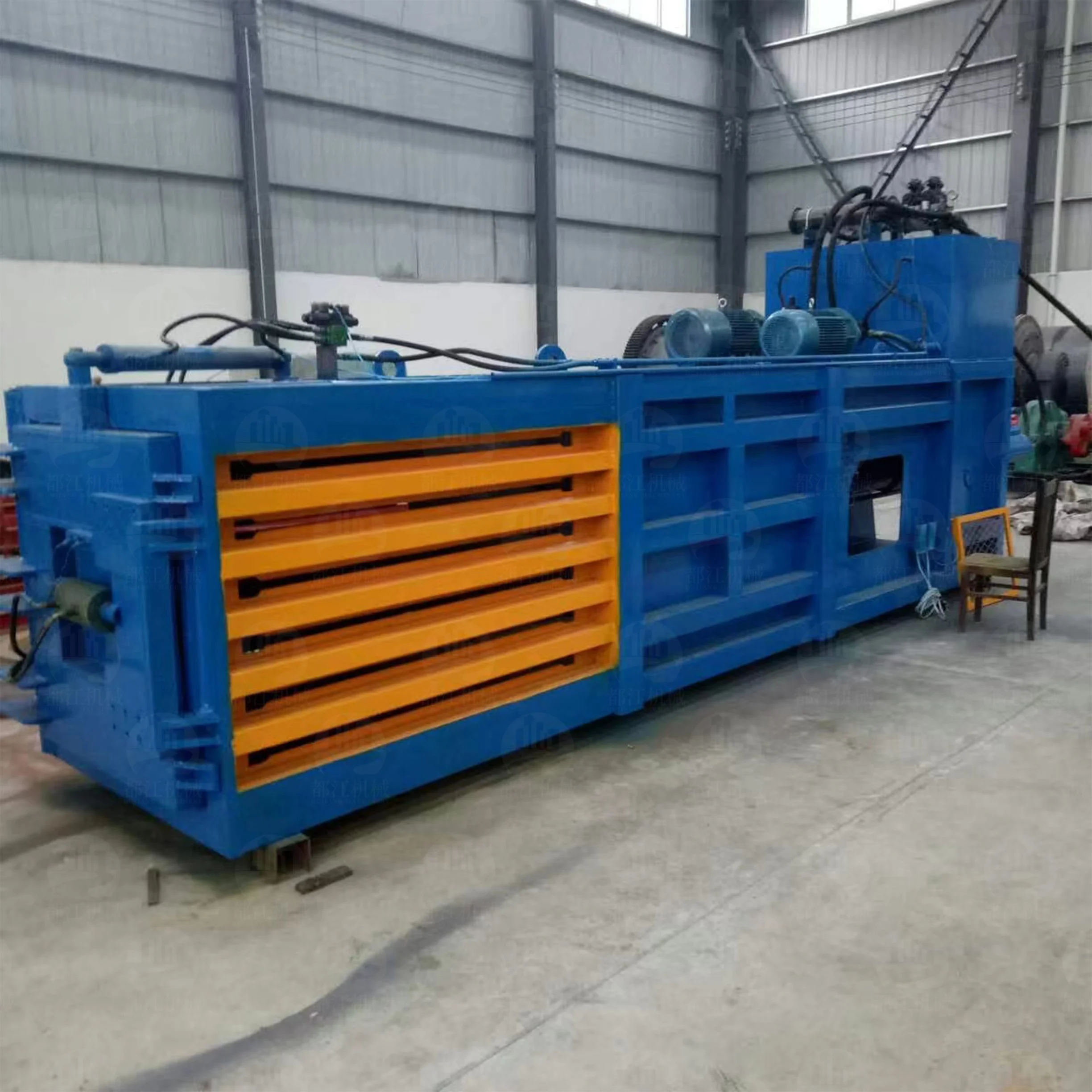 Car body baler baling machine for scrap steel metal for sale