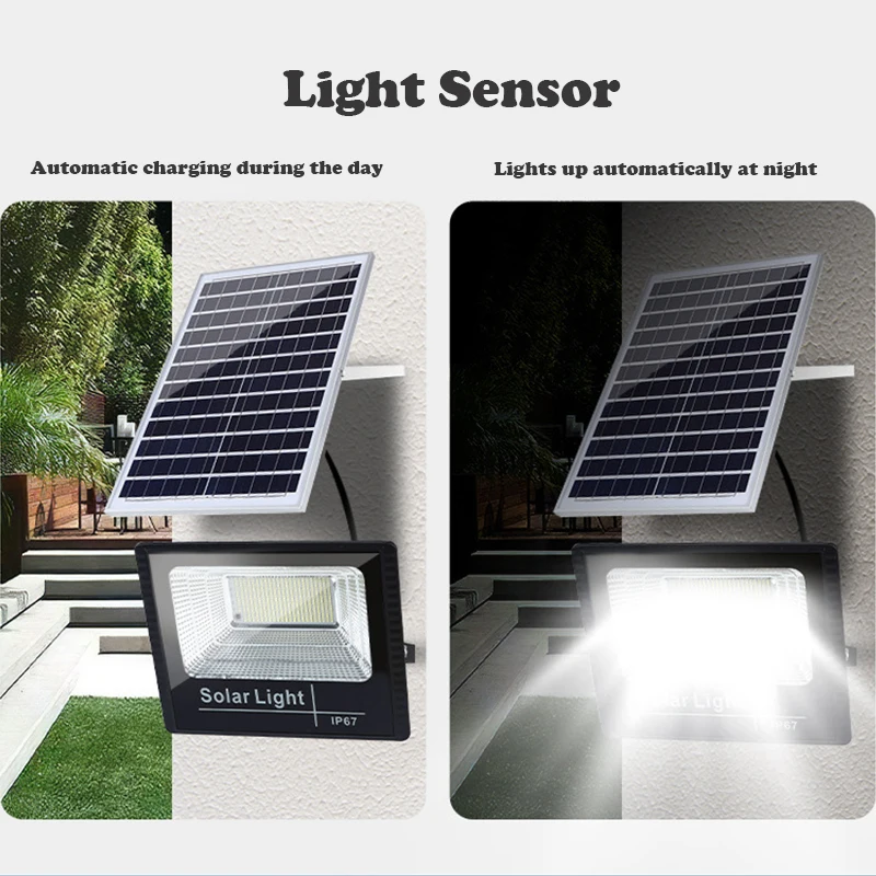 Outdoor Solar Flood  Light 100W Solar Light Outdoor Led Light Flood