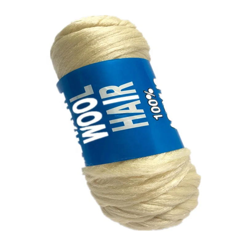 Cynthia New Fancy China factory price wholesale brazilian wool hair african hair yarn