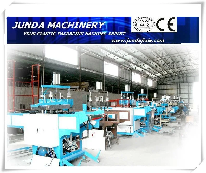 Foam lunch box vacuum forming making machine for take away food container