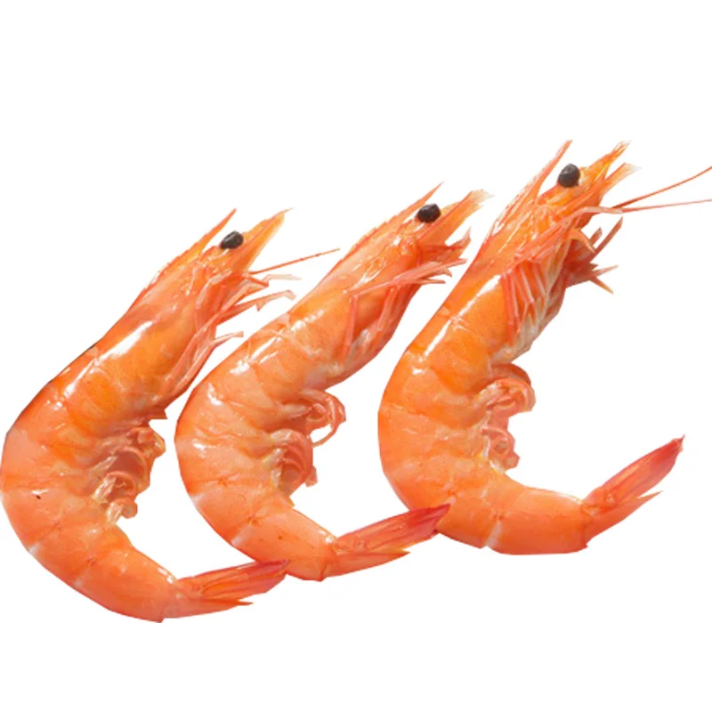 Приготовленные замороженные безмен IQF, красные креветки, соленосера меланто