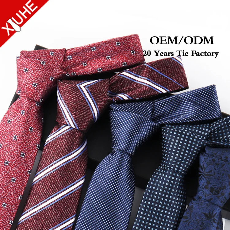 Fashion Floral Neck Ties For Men OEM Necktie Striped Paisley Supplier Cheap Necktie Woven Custom Polyester Ties