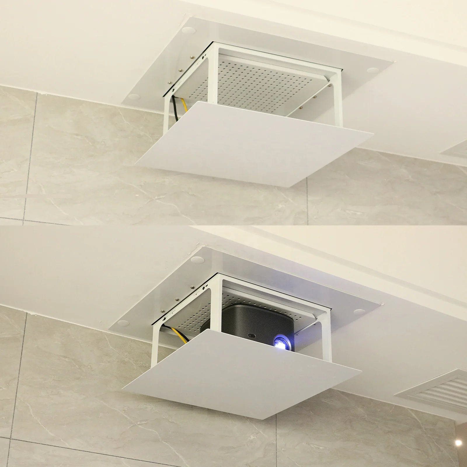 Projector lift from ceiling motorized projector ceiling mount ceiling automatic hidden projector lift motorized for box design